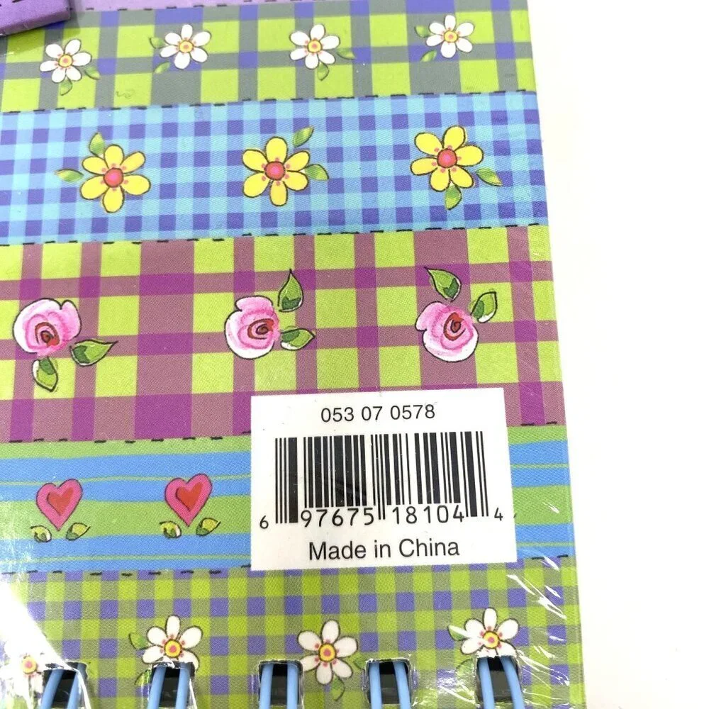 Artistic Studios Limited Mini Tote Notebook Butterflies New Sealed Stickers